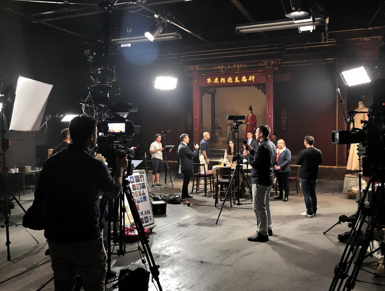 花都影视制作现场